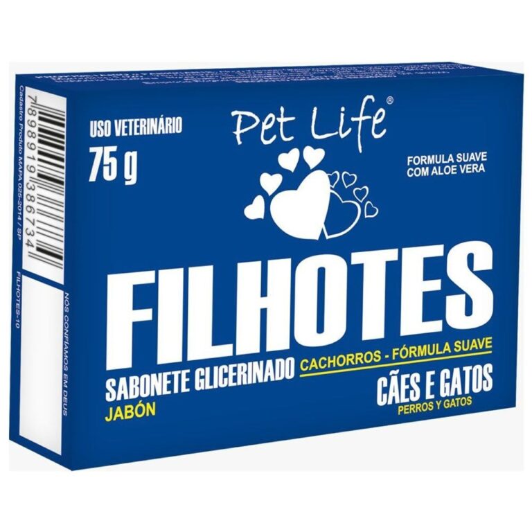 Sabonete Pet Life Filhotes – 75G-1163099310