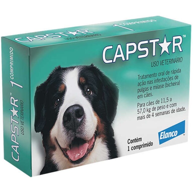 Capstar Caes 57mg com 1 Comprimido-1524677007