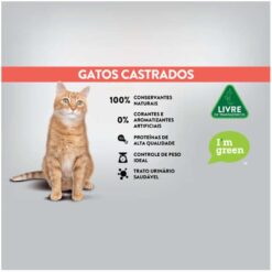 Ração Quatree Life Gato Castrado SALMÃO E ARROZ