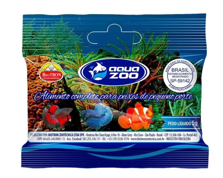 Biotron Ração para Peixe – Aqua Zoo Betta  Granulada – SACHÊ 5Gr-686954524