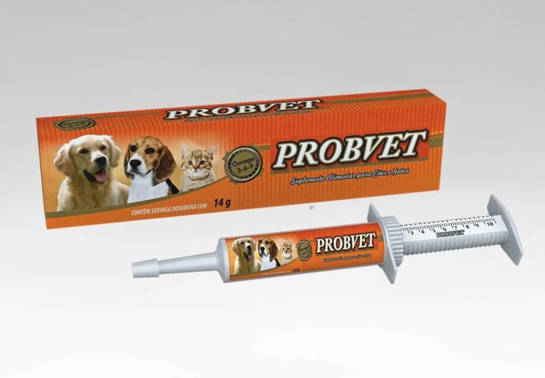 Probiótico e Prebiótico Suplemento Probvet Cães e Gatos 14gr – Vetbras-684642384